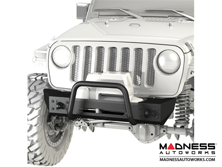 Jeep Wrangler JK Frame-Built Bumper Base w/Crawler Caps - #1201 